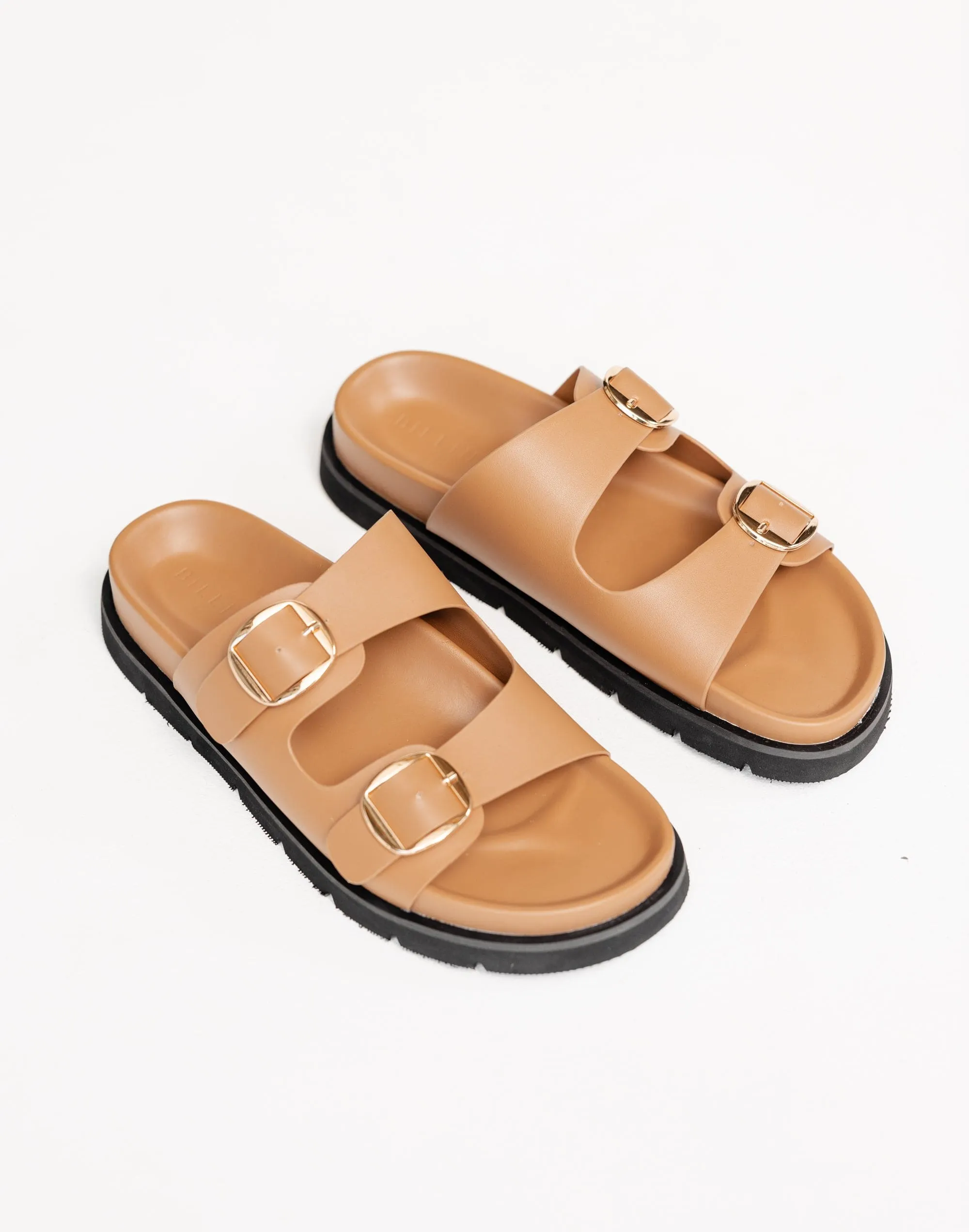 Areli Slides (Light Cashew) - By Billini