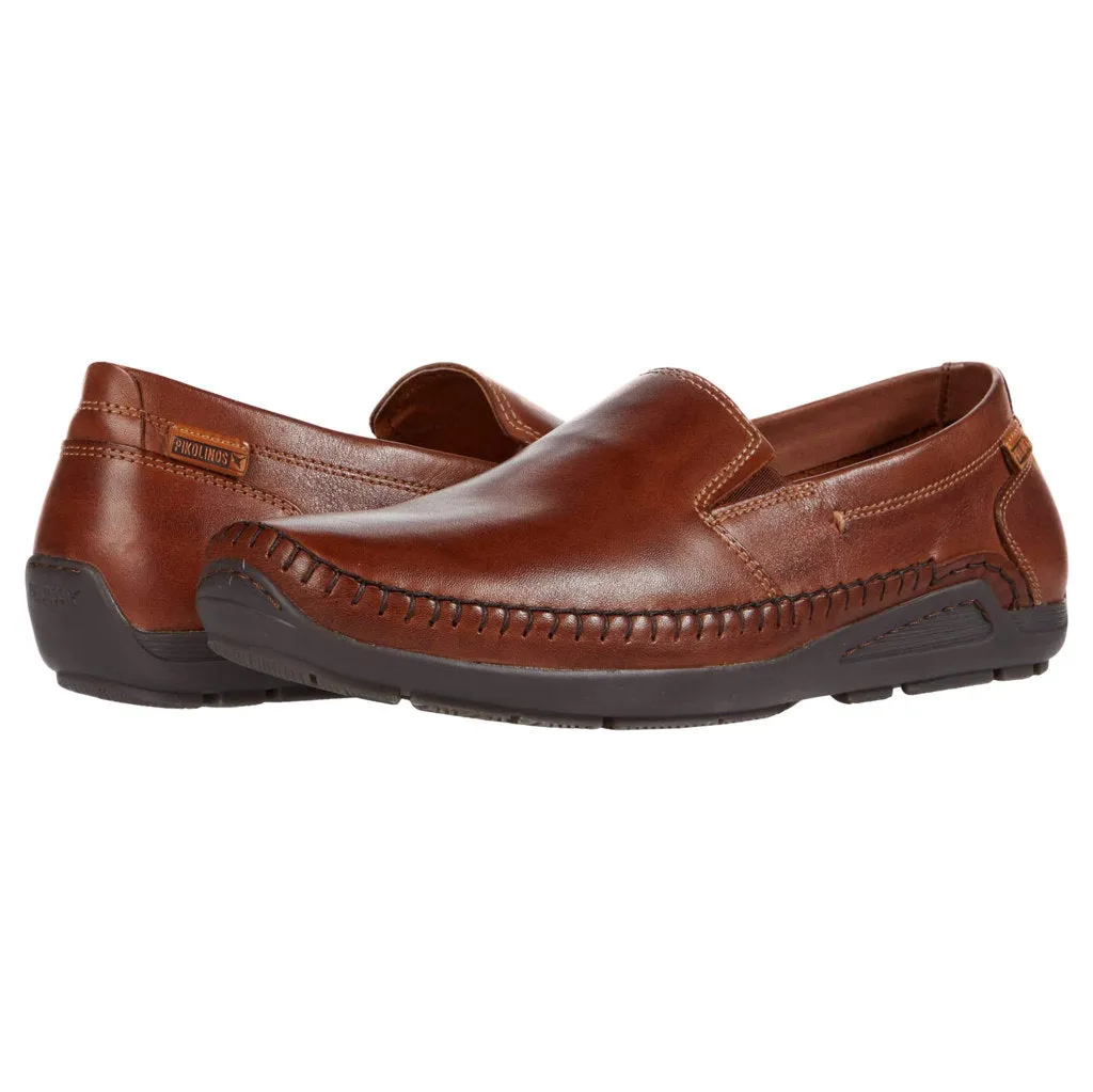 Azores Calfskin Leather Men's Moccasins