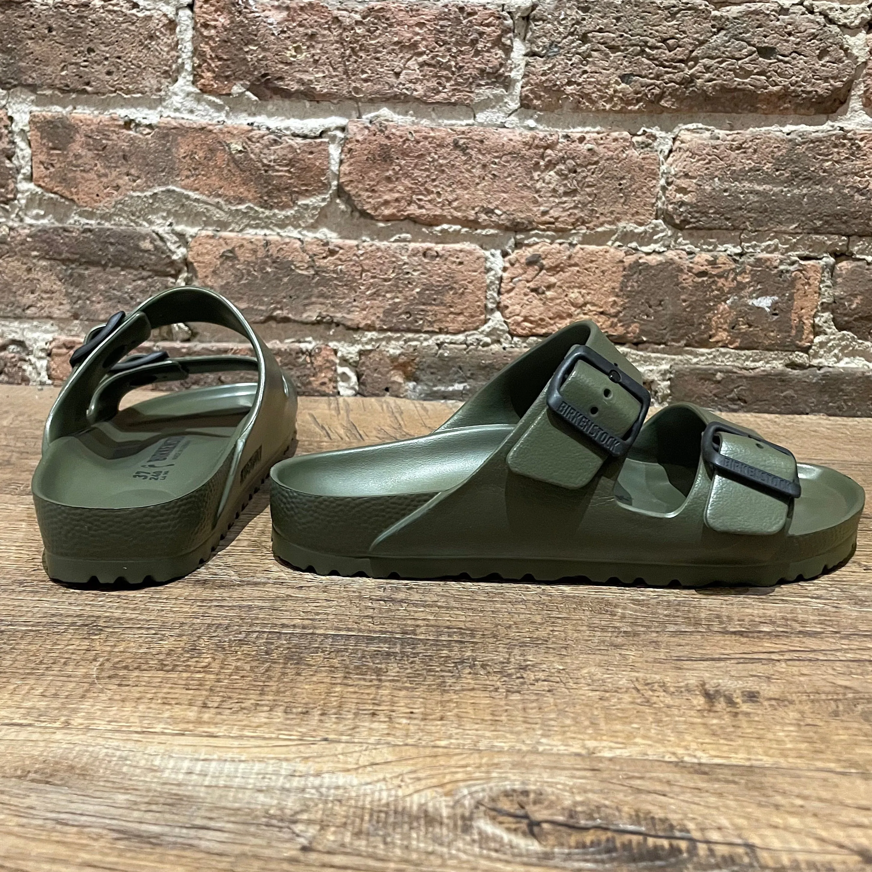 Birkenstock Arizona EVA Khaki-Narrow Width