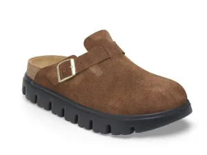 Birkenstock: Boston Chunky in Dark Tea