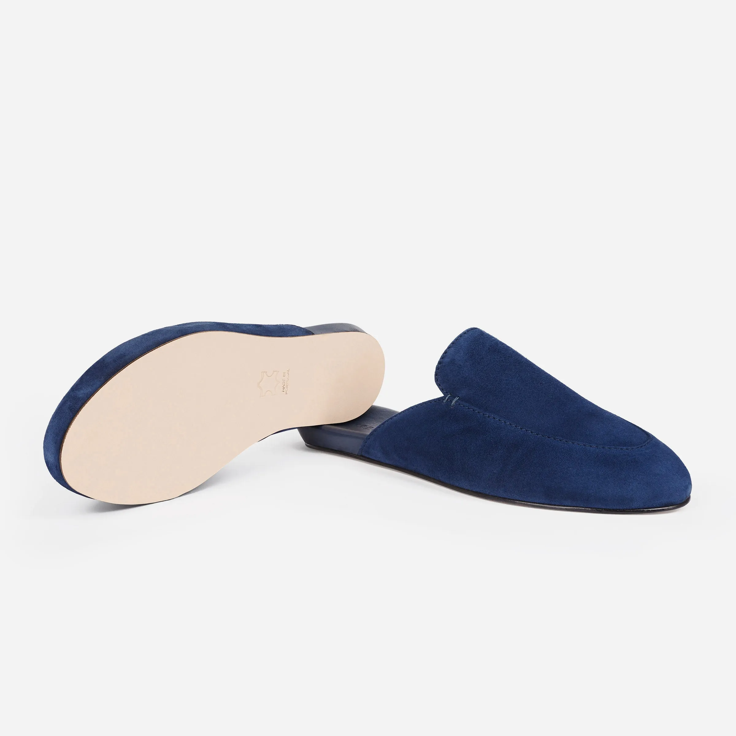 Blue Suede Loafer