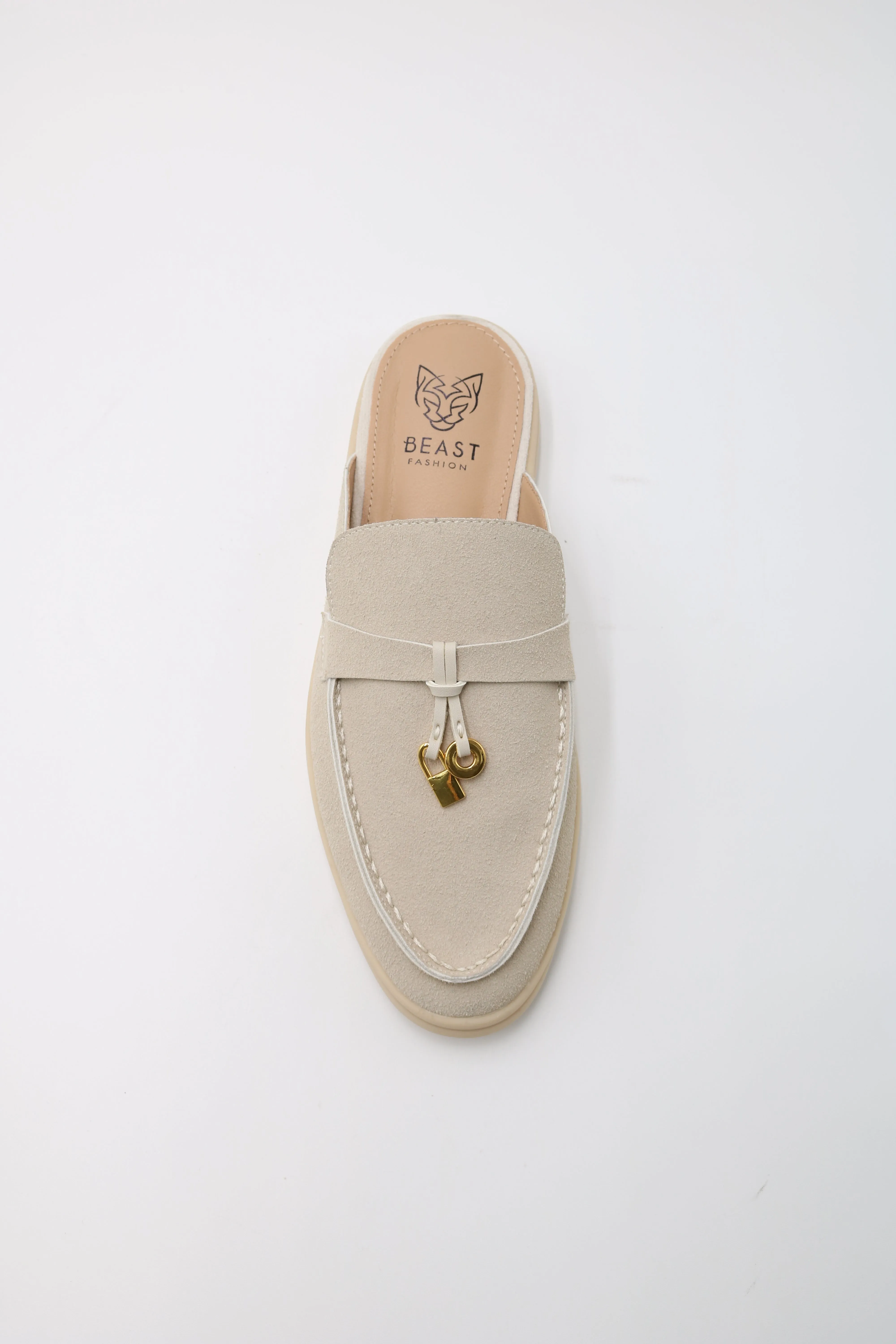 CHARLIE-02 Tassel Mule Loafers