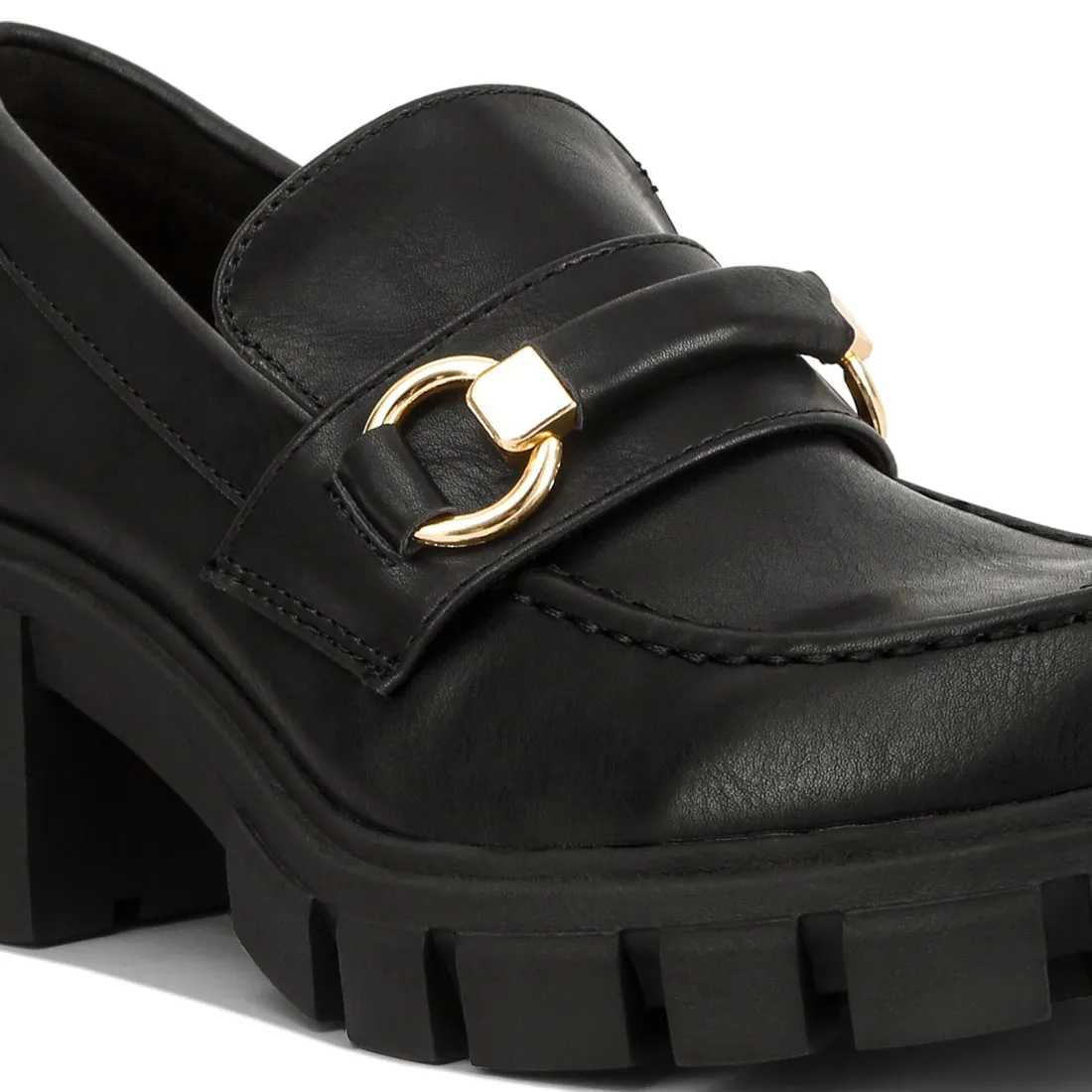 Chunky Platform Loafers