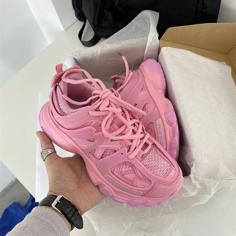 Chunky Sneakers women  Spring Sunmmer Women Shoes Fashion Women's Sport Shoes