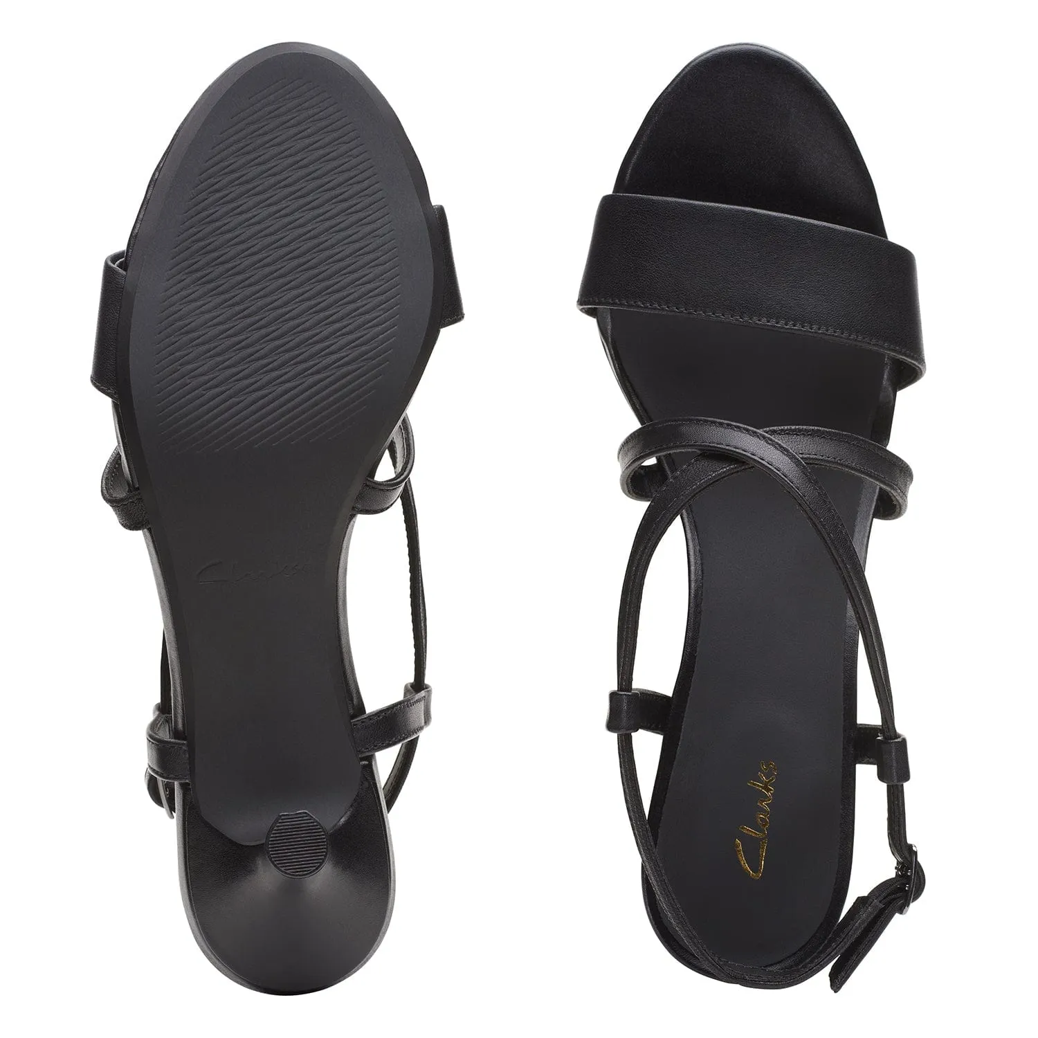 Clarks Amali Buckle Sandals (Standard Fit)