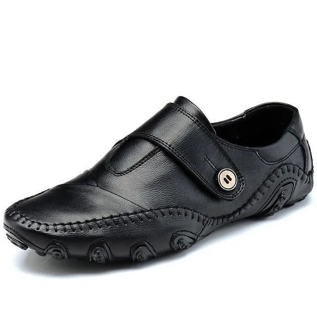 Genuine Leather Luxury Comfortable Slip On Moccasin Shoe