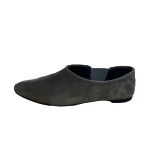 Grey Suede Loafer - 7