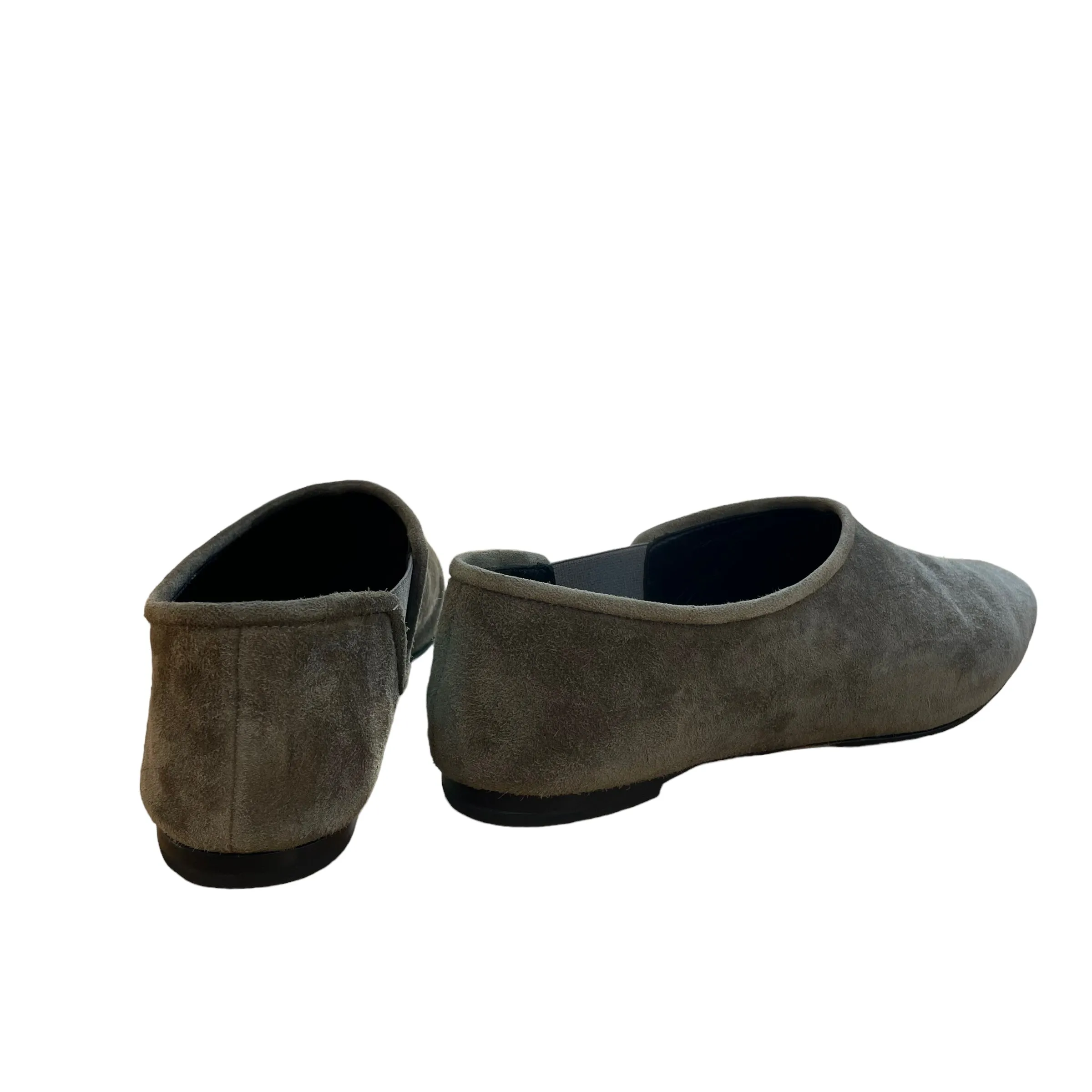 Grey Suede Loafer - 7