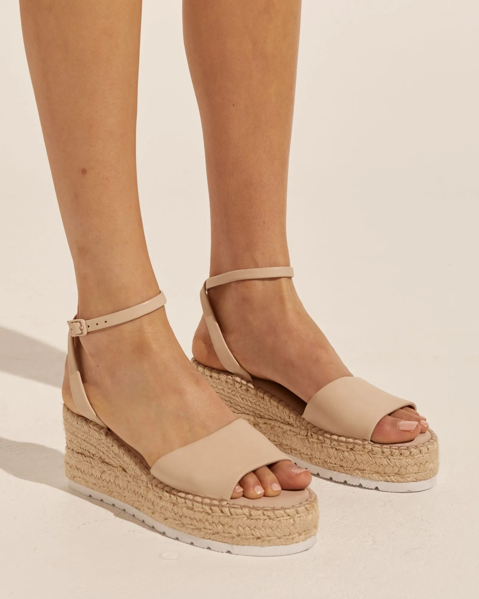 Hone Espadrille in Eggshell