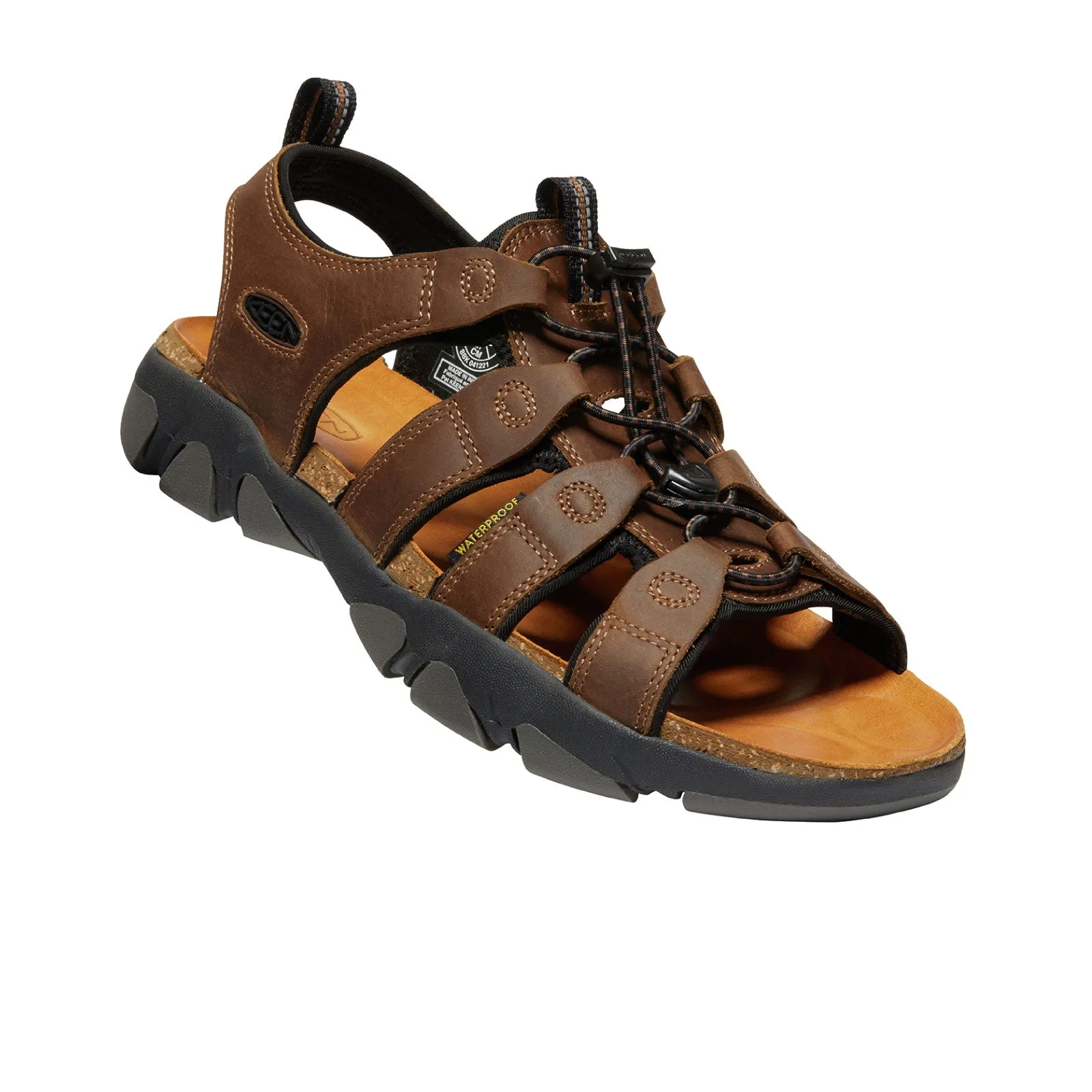 Keen Daytona II Backstrap Sandal (Men) - Bison/Black