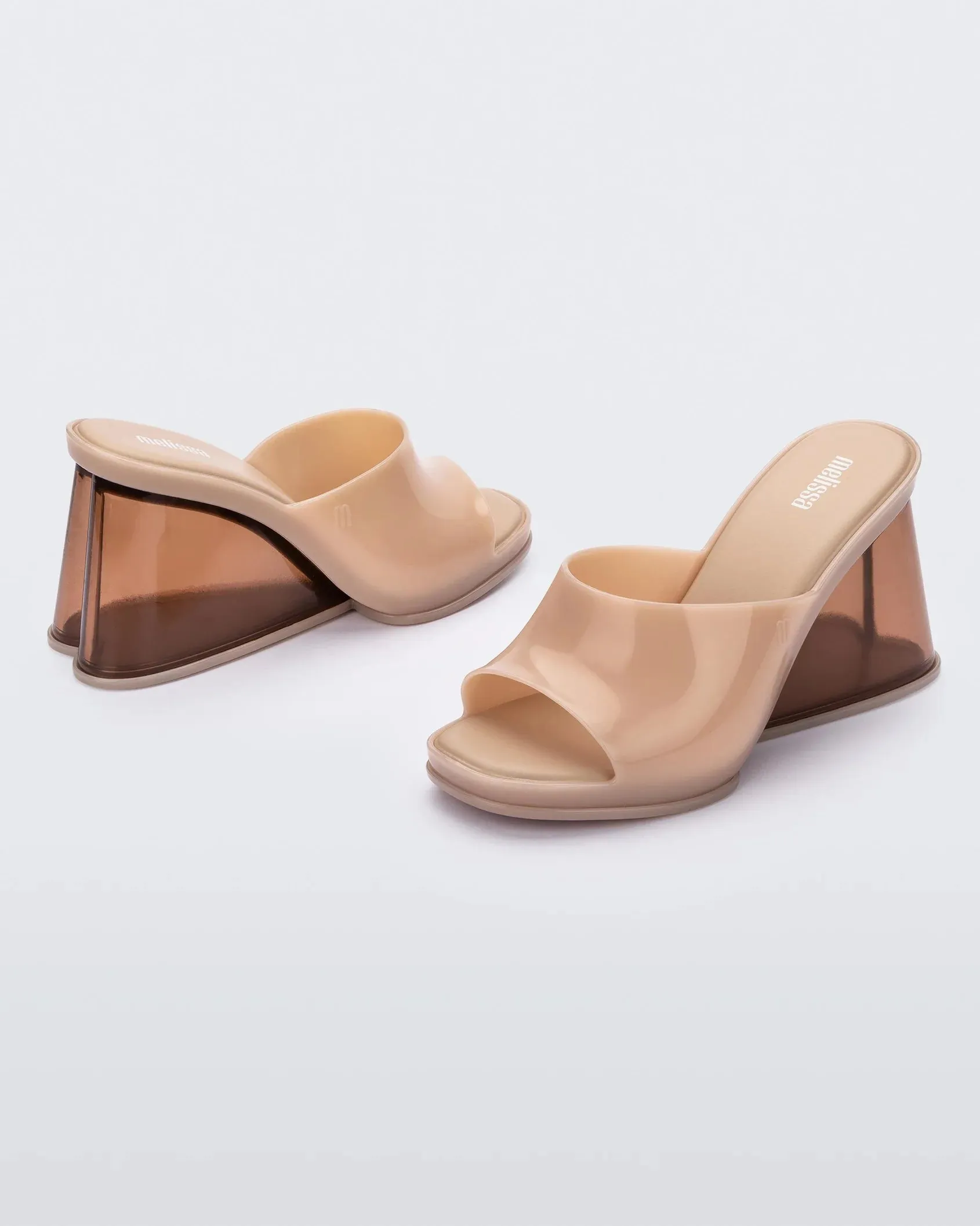 Melissa Darling Wedge Sandals in Beige