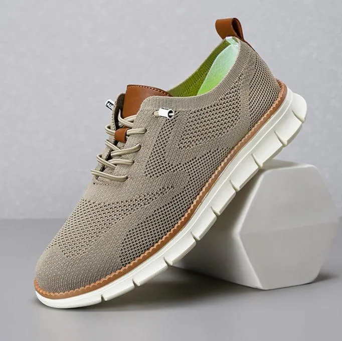 Mesh lightweight oxford shoes comfortable walking sport shoes