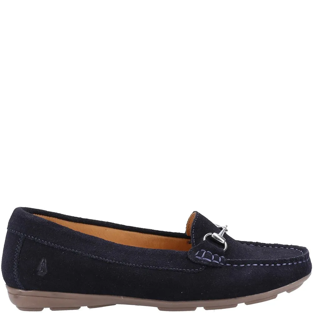 Navy Molly Snaffle Loafers