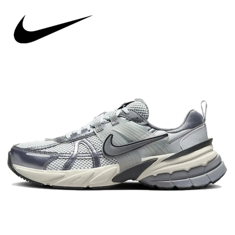 Nike Originals V2K Run Mesh Running Shoes – Breathable, Lightweight Cushioning, Casual Men & Women Outdoor Sport Sneakers