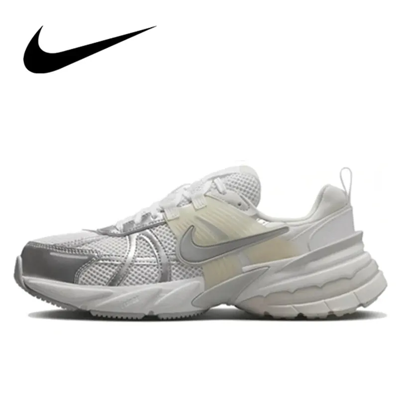 Nike Originals V2K Run Mesh Running Shoes – Breathable, Lightweight Cushioning, Casual Men & Women Outdoor Sport Sneakers