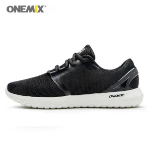 ONEMIX Men's running shoes cool sneakers deodorant insole light soft comfortable sneakers for outdoor running hogging walking