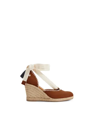 Portofino Wedge - Tan