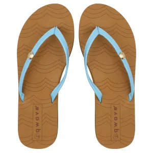 Qwave Ladies' Medallion Sandals