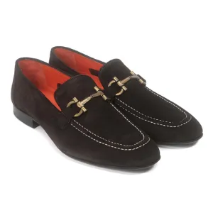 Sigotto Uomo Brown Suele Bit Leather Sole Loafer