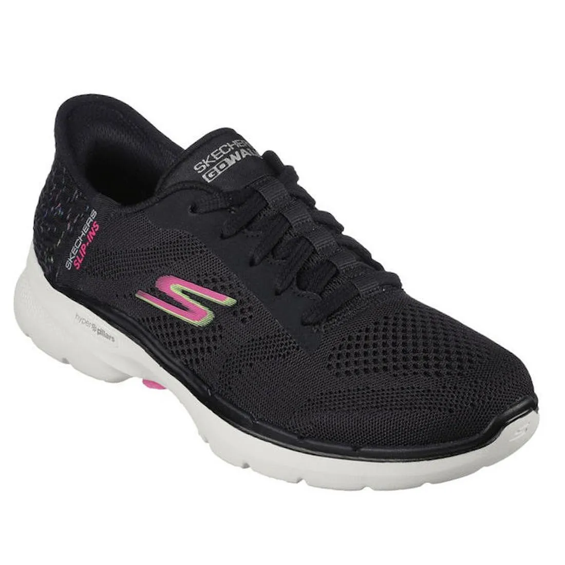 Skechers Go Walk 6 Slip-Ins  - Vivid Idea Womens