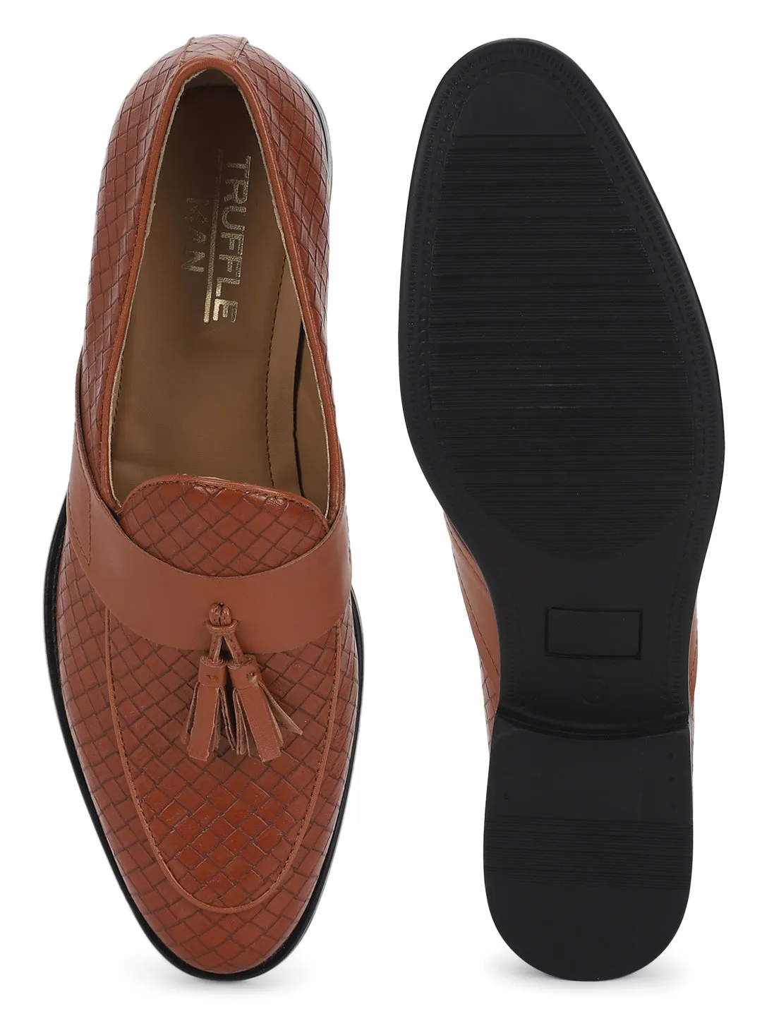 Tan PU Men Loafers (TC-SM-5027-TANPU)