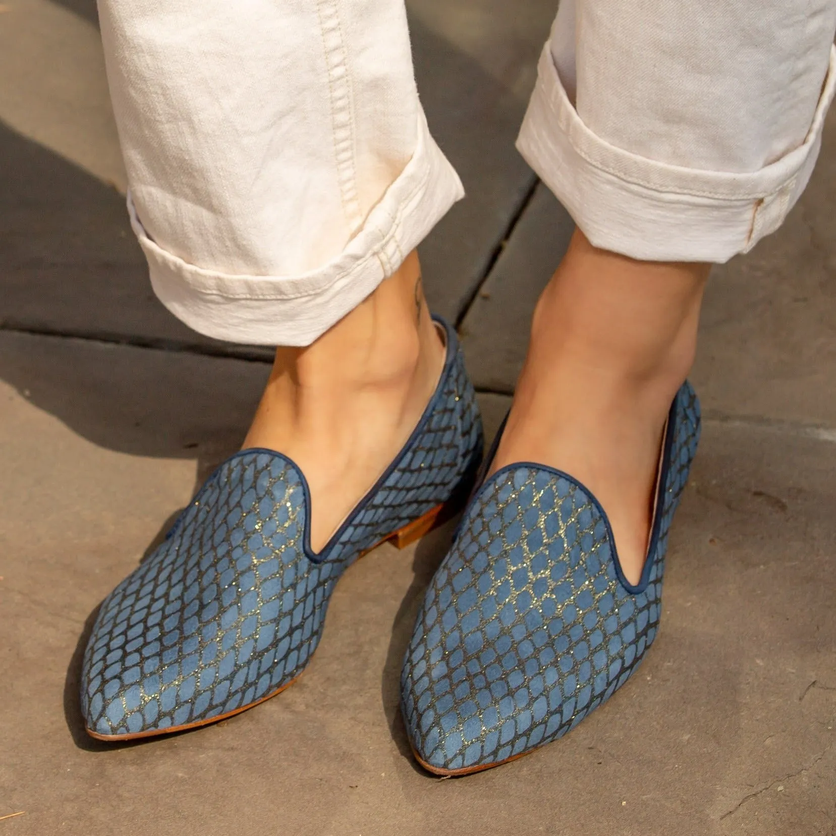 Teresa Loafers Denim