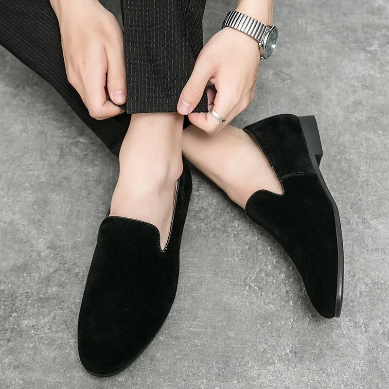 West Louis™ Designer Slip-On Suede Lightweight Loafers