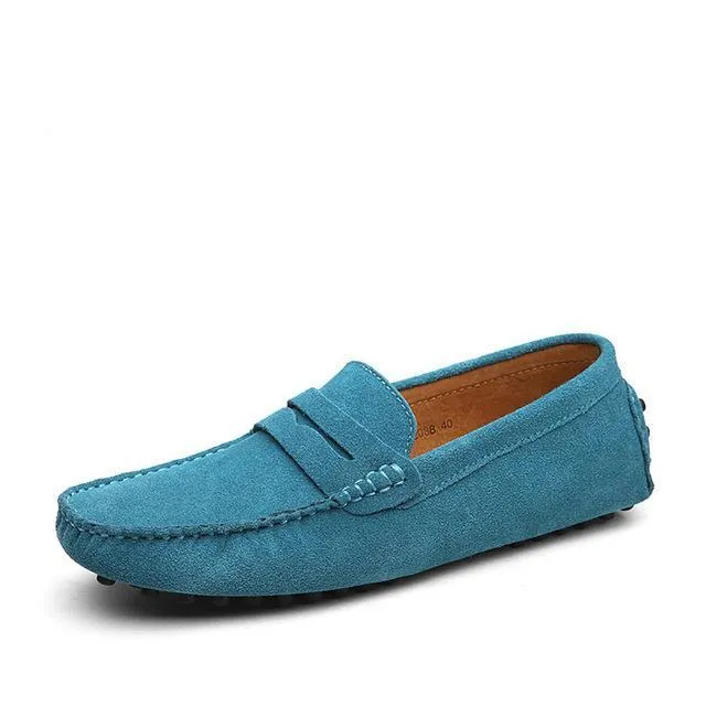 West Louis™ Loafers Moccasins Slip On Men Flats